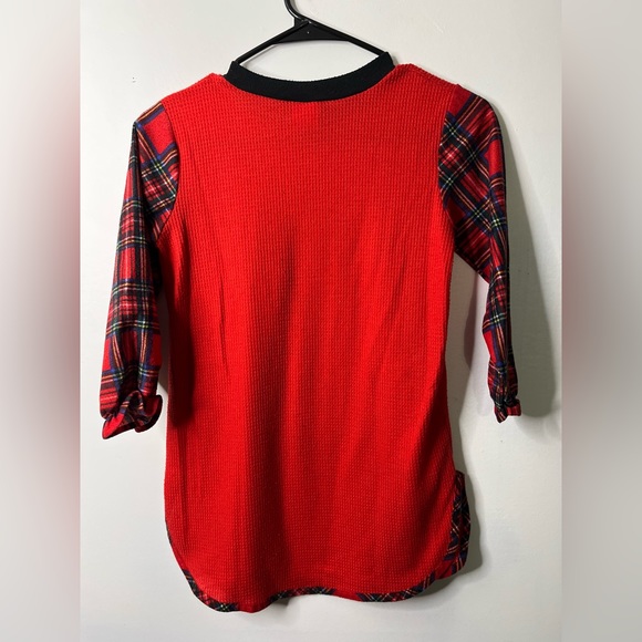 Vintage Mickey Mouse Disney Girls Night Shirt Thermal Red mickeys stuff for kids - Picture 5 of 6